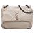 Saint Laurent Niki in nubuck marrone con stampa coccodrillo misura Medium Beige