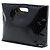 Tote Chanel Black CC Perforated Patent Nero - vista 2