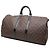 Louis Vuitton Marrone Monogram Macassar Keepall Bandouliere 55 - vista 2