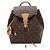 Louis Vuitton Marrone Monogram Montsouris NM PM