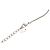 Collana con pendente Trotter Plate in ottone smaltato argento Dior - vista 5