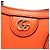 Bolsa Satchel Gucci Diana Mini em couro de bezerro bambu laranja - vista 5