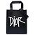 Tote Dior Black Stussy con piccolo logo applicato Nero