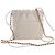 Chanel Mini Hobo 22 in pelle di vitello lucida bianca Bianco - vista 4