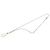 Collana con pendente Chanel Silver CC Brass Tree Argento
