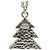 Collana con pendente Chanel Silver CC Brass Tree Argento - vista 4