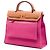 Hermès Pink Toile Herbag Zip 31 Rosa - vista 2