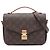 Louis Vuitton Marrón Monogram Pochette Metis Castaño