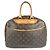 Borsa Louis Vuitton Monogram Deauville Marrone