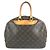 Borsa Louis Vuitton Monogram Deauville Marrone - vista 2