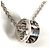 Pendente Louis Vuitton in oro bianco 18K Empreinte Collana Argento - vista 6