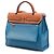 Hermès Blue Toile Herbag Zip 31 - vista 2
