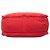 Tote Deauville Chanel Red Medium CC Quilted Canvas Double Face Rosso - vista 3