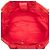 Tote Deauville Chanel Red Medium CC Quilted Canvas Double Face Rosso - vista 4