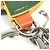 Portachiavi Charm Accessorio Monogram Louis Vuitton Verde Arancione - vista 4