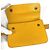 Hermès Marsupio in pelle Courchevel giallo Hermes - vista 11