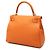Hermès Orange Clemence Kelly Retourne 28 Arancione - vista 2