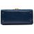 Cassandra Borsa a mano Saint Laurent Classic Monogram in pelle di vitello e scamosciato blu, misura Medium Blu navy - vista 3