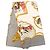 Sciarpa in seta Hermès White Les Chevaux des Moghols 90 Bianco