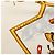 Sciarpa in seta Hermès White Les Chevaux des Moghols 90 Bianco - vista 5