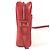 Borsa Danube PM in pelle Epi Louis Vuitton x Supreme Collaborazione Bianco Rosso - vista 4