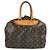 Bolso Tote Louis Vuitton Monogram Deauville Castaño