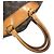 Bolso Tote Louis Vuitton Monogram Deauville Castaño - vista 4