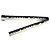 Chanel 01S CC Coco Mark Logo Print Gürtel Bicolor Schwarz Weiß - Ansicht 7