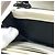 Portafoglio Yves Saint Laurent Cassandra Chevron Bicolor Nero Bianco - vista 12