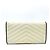 Portafoglio Yves Saint Laurent Cassandra Chevron Bicolor Nero Bianco - vista 2