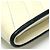 Portafoglio Yves Saint Laurent Cassandra Chevron Bicolor Nero Bianco - vista 8
