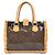 Borsa a Spalla Louis Vuitton Monogram Neo Cabas Ambre MM Marrone - vista 2