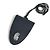 Portachiavi/Accessorio per borsa Goyard Universal Clip Charm Nero