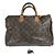 Louis Vuitton Monogram Speedy 35 Mini Boston Bag Marrone