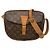 Borsa a tracolla Louis Vuitton Monogram Jeune Fille Marrone Beige
