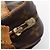 Borsa a tracolla Louis Vuitton Monogram Jeune Fille Marrone Beige - vista 12