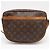 Borsa a tracolla Louis Vuitton Monogram Jeune Fille Marrone Beige - vista 2