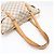 Borsa Louis Vuitton Azur Totally PM Marrone Blu Beige - vista 8