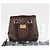 Borsa Louis Vuitton Damier Hampstead PM Marrone Beige Damier ebene - vista 3