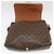 Borsa a tracolla Louis Vuitton Monogram Abbesses Marrone Beige Monogramma - vista 14