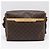 Borsa a tracolla Louis Vuitton Monogram Abbesses Marrone Beige Monogramma - vista 2