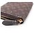 Cartera Louis Vuitton Zippy Coin Purse Castaño - vista 7