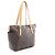 Borsa Tote Louis Vuitton Totally PM Marrone - vista 2