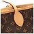 Borsa Tote Louis Vuitton Neverfull MM Marrone - vista 8