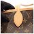 Borsa Tote Louis Vuitton Neverfull MM Marrone - vista 9