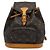 Zaino Louis Vuitton Monogram Mini Montsouris Marrone Beige