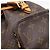 Zaino Louis Vuitton Monogram Mini Montsouris Marrone Beige - vista 4