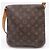 Borsa a tracolla Louis Vuitton Monogram Musette Salsa Marrone Beige Monogramma - vista 2