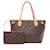 Louis Vuitton Neverfull PM Tote Bag Brown
