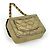 Charm per borsa Chanel in pelle dorata D'oro - vista 2